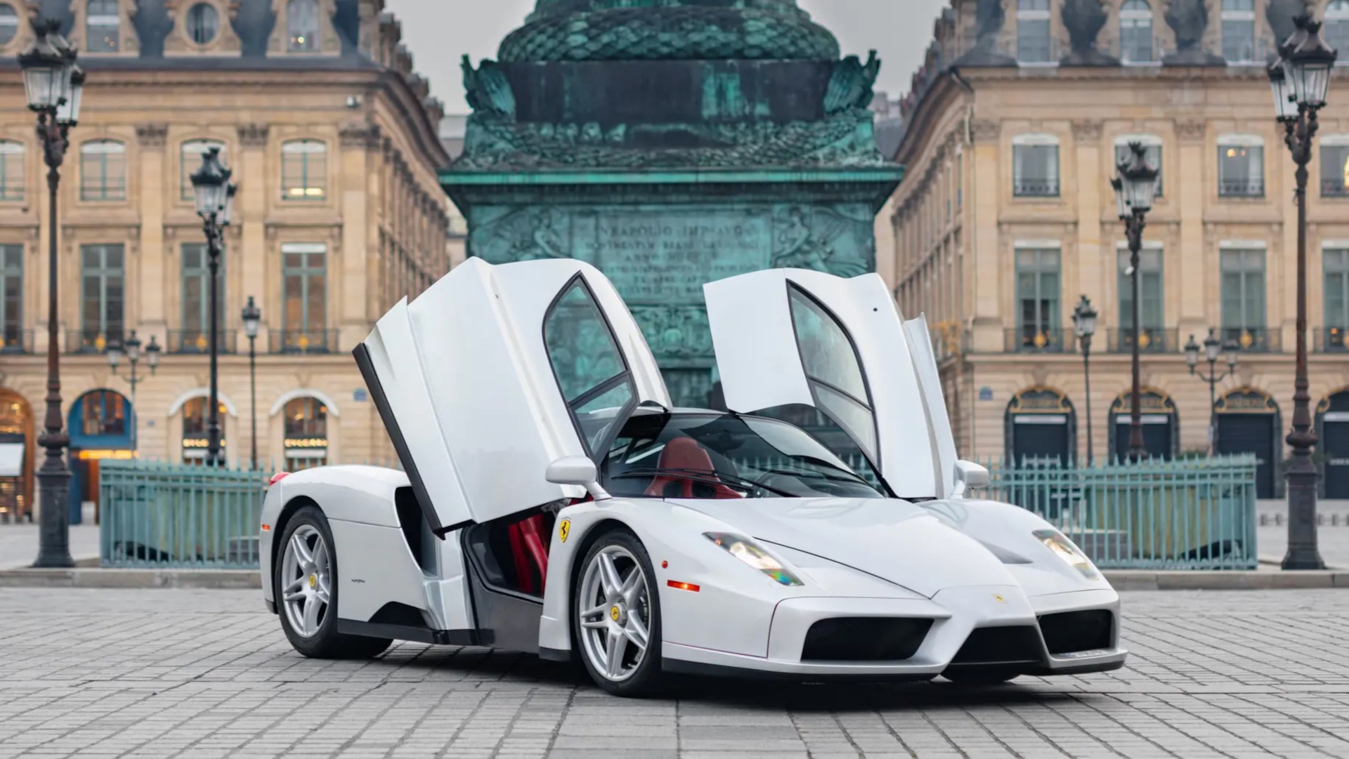 A Silver Enzo Heads to Auction—At $3M Less Than Red