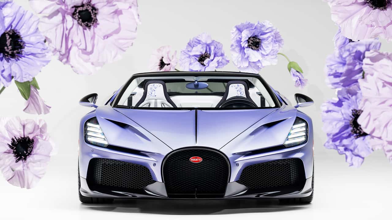Bugatti’s Floral W16 Swan Song Is Breathtaking