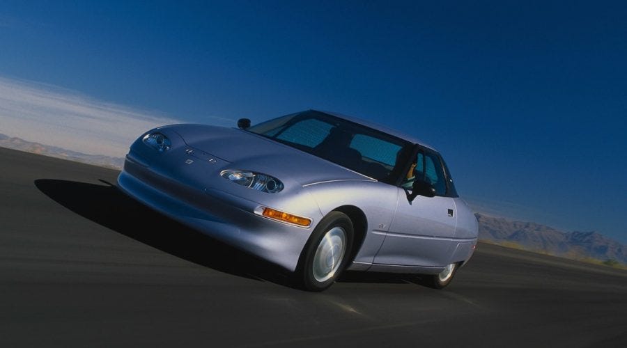GM Crushed Its EV1s. Now It’s Helping Restore One.