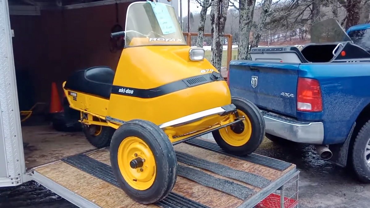 When Snowmobiles Grew Wheels and Hit the Road