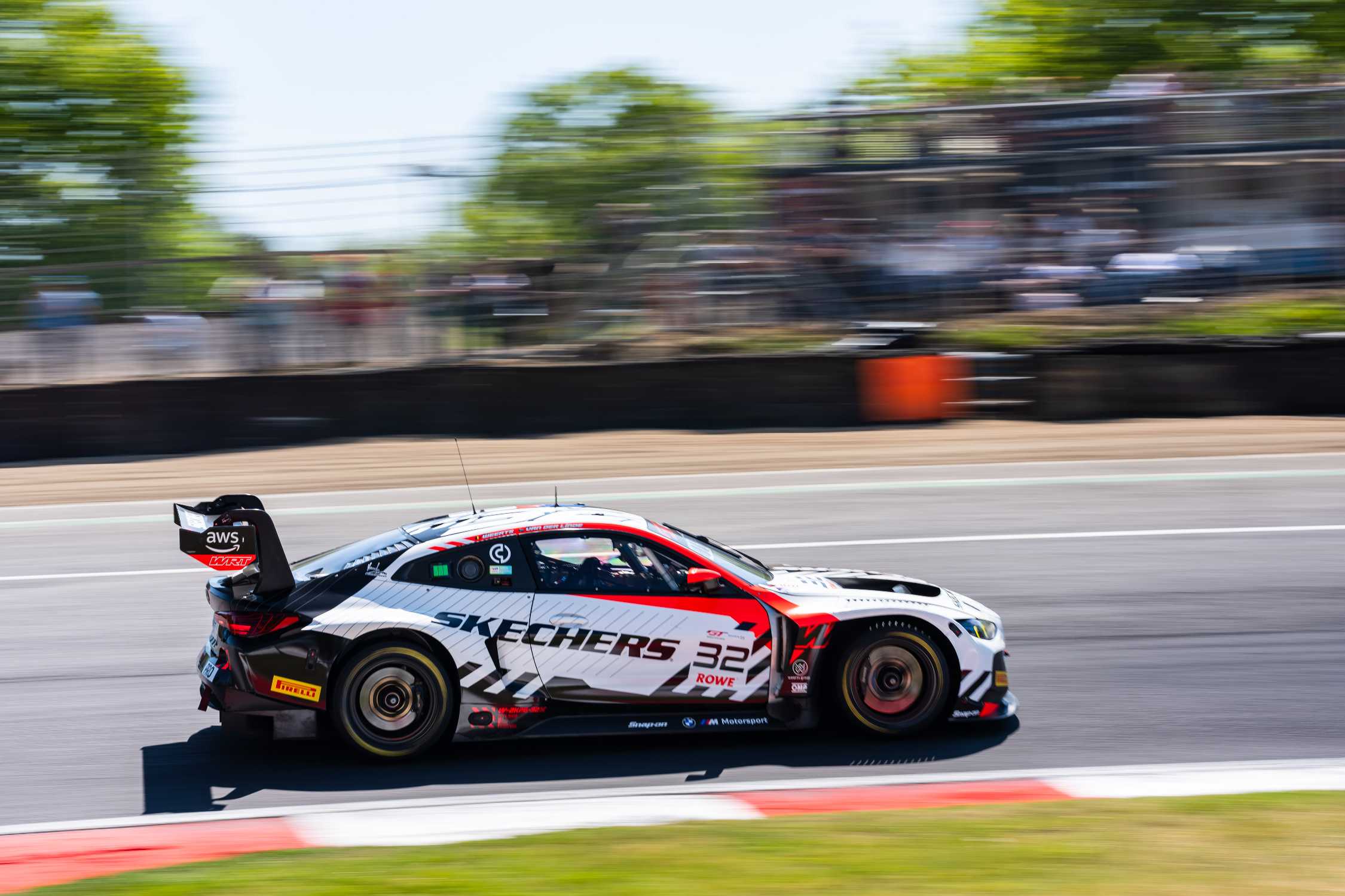 Ferrari and Porsche Trade Blows at Brands Hatch Opener