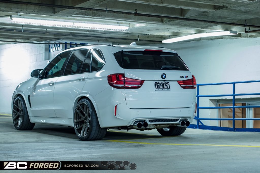 Bmw X5 F15 White Bc Forged Hca162s Wheel Front 9984