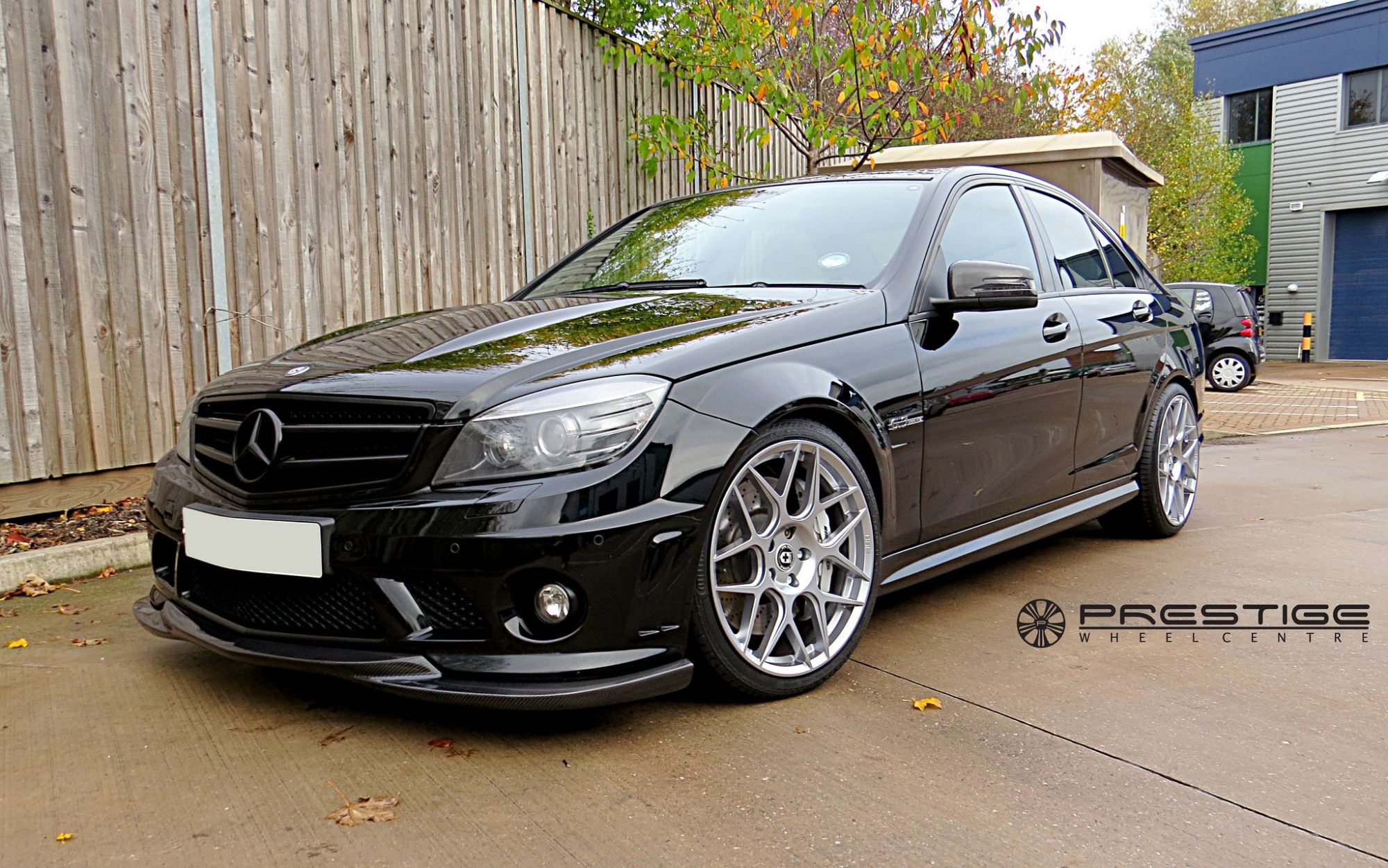 Mercedes Benz C63 W204 Black HRE FF01 Wheel Front Mercedes Benz C63 W204 Black HRE FF01 Wheel Front