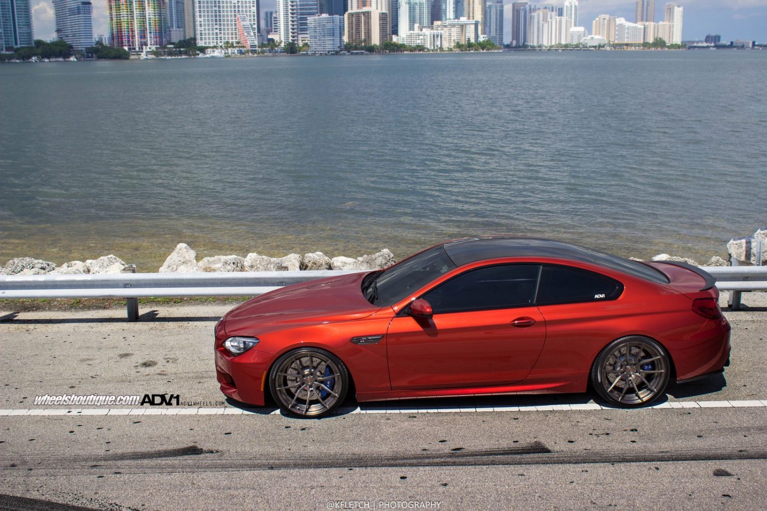 BMW M6 F06/F12/F13 Orange ADV.1 ADV5.0 M.V2 CS | Wheel Front