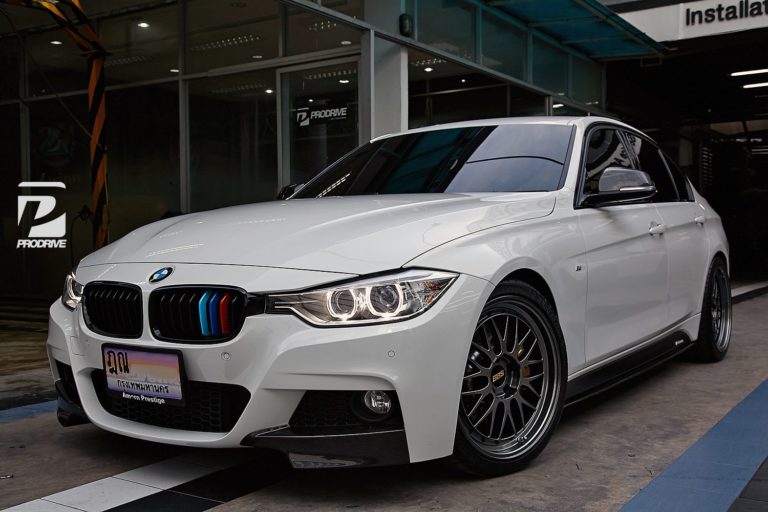 BMW 3 series F30 White BBS LM Wheel | Wheel Front