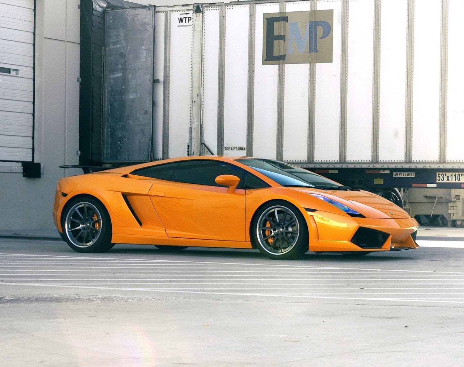 Lamborghini Gallardo Orange Forgeline RB3C | Wheel Front