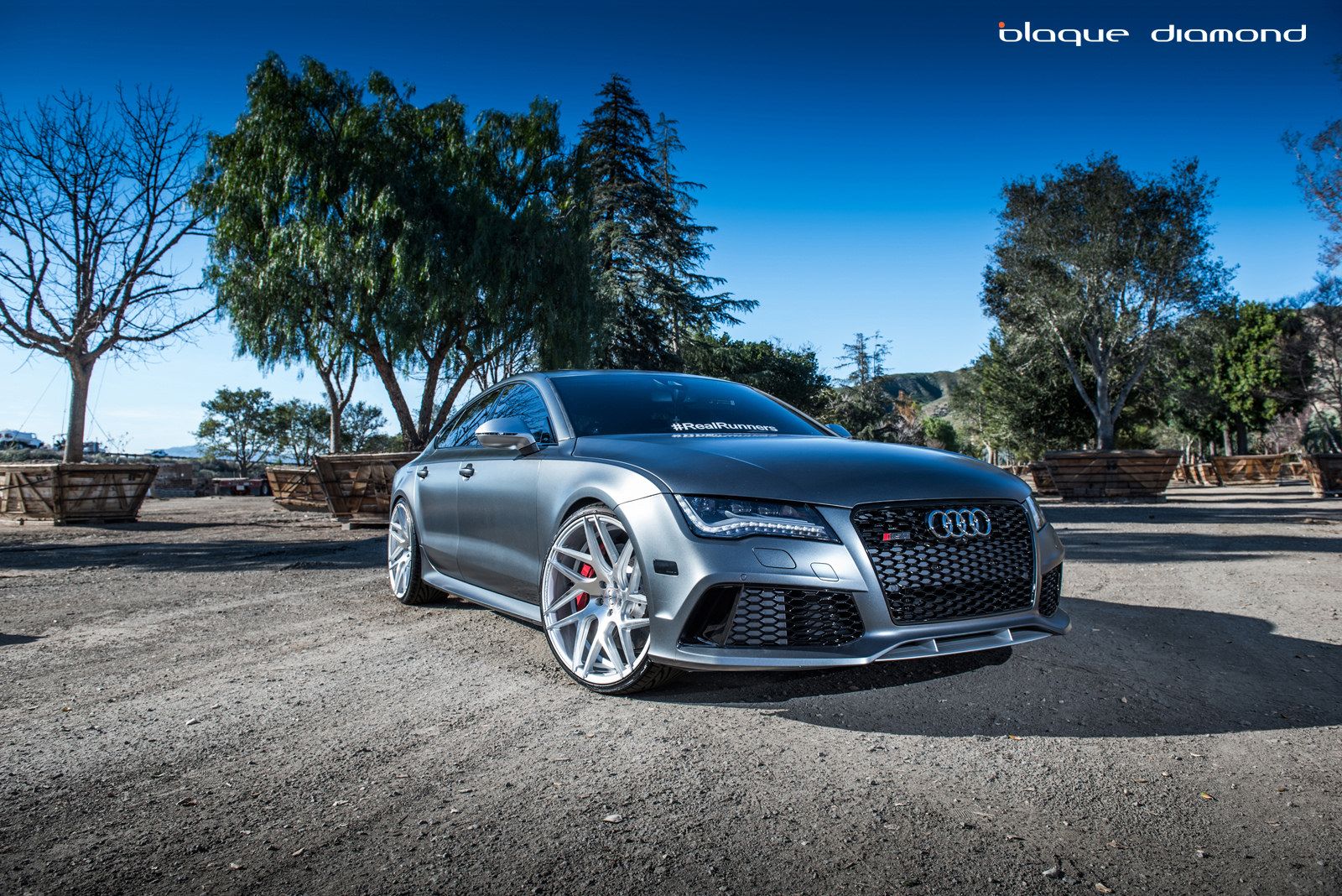 Audi RS7 C7 Grey Blaque Diamond BD-3 | Wheel Front