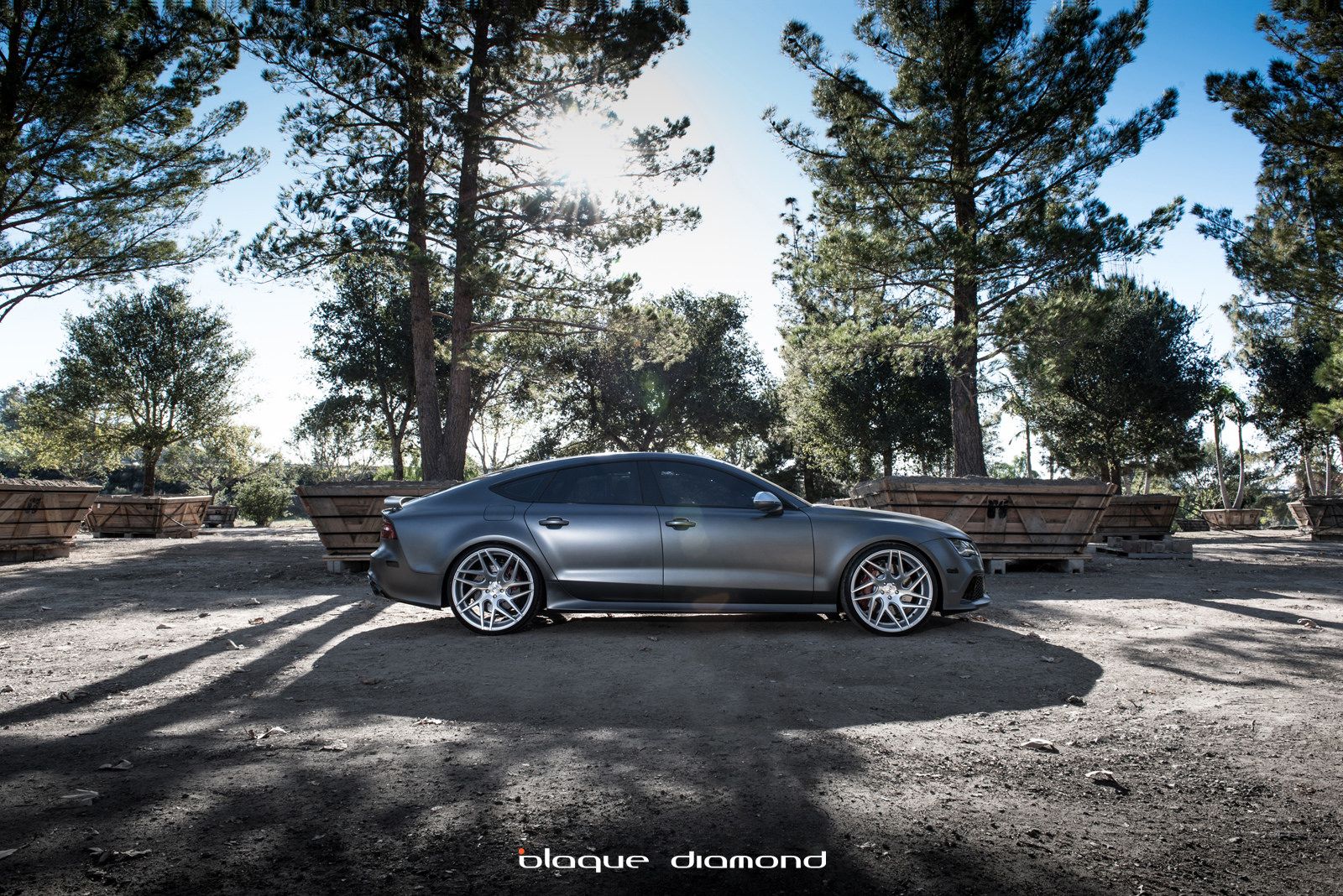 Audi RS7 C7 Grey Blaque Diamond BD-3 | Wheel Front