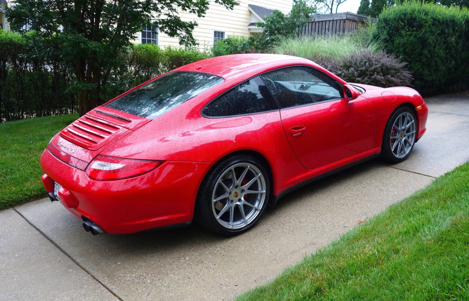 Porsche 911 Carrera 997 Red Forgeline GA1R Wheel | Wheel Front