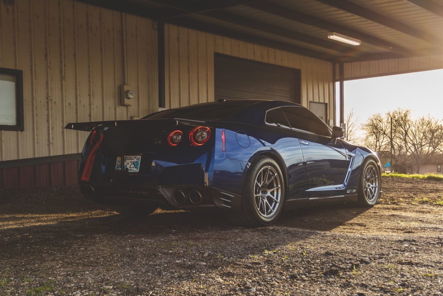 Nissan GT-R R35 Blue Forgeline GA1R Deep Cap | Wheel Front