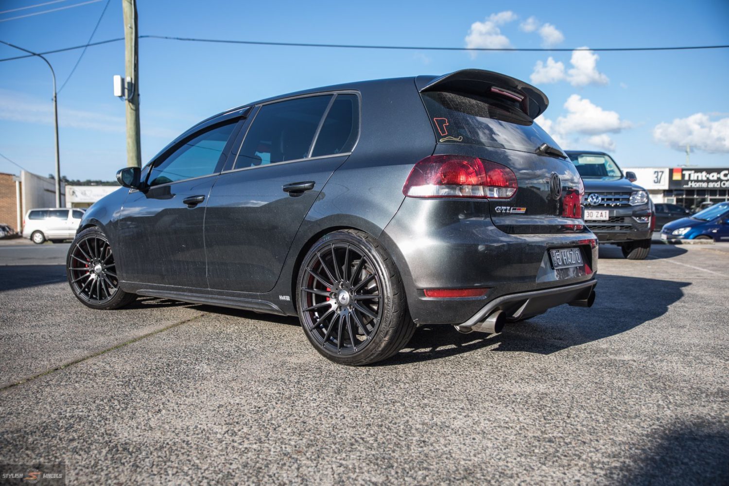 Volkswagen Golf Gti Mk6 Grey Asanti Abl 14 Wheel Front