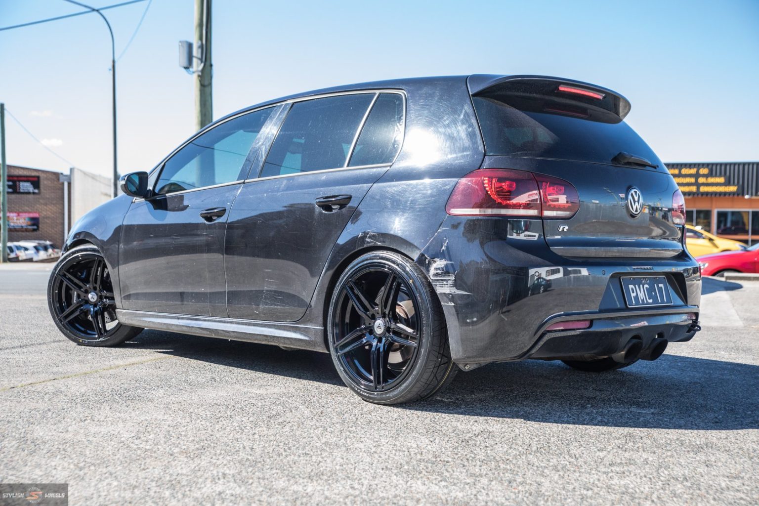 Volkswagen Golf R Mk6 Black Asanti ABL-12 Wheel | Wheel Front