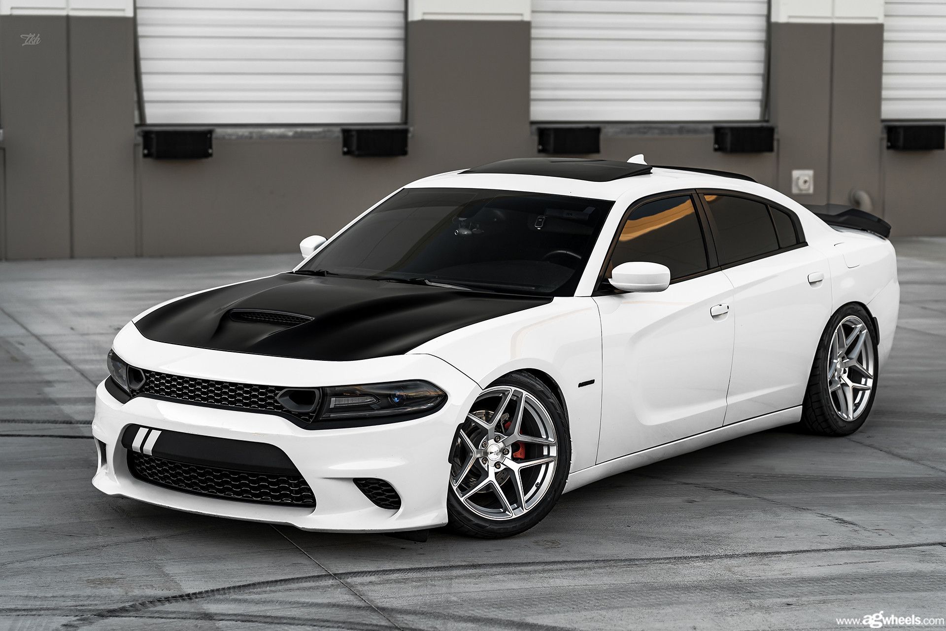 white rt charger