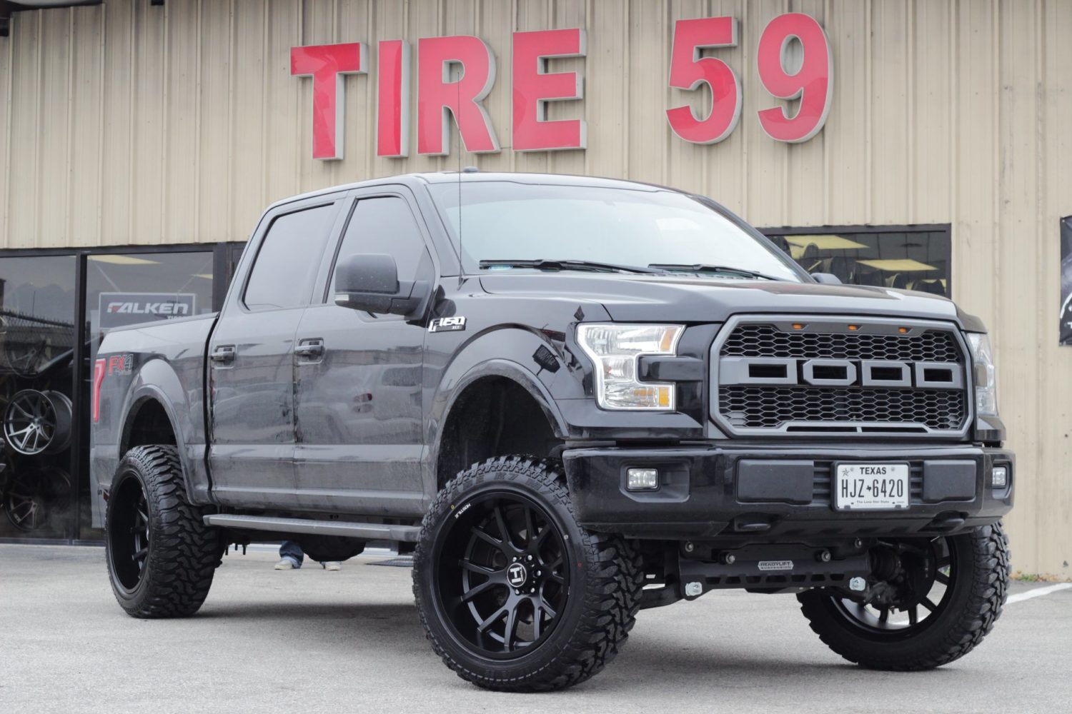 Ford F Black Hostile H Rage Wheel Wheel Front