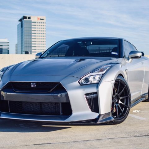 Nissan GT-R R35 Silver ADV.1 ADV10 M.V1 STANDARD | Wheel Front