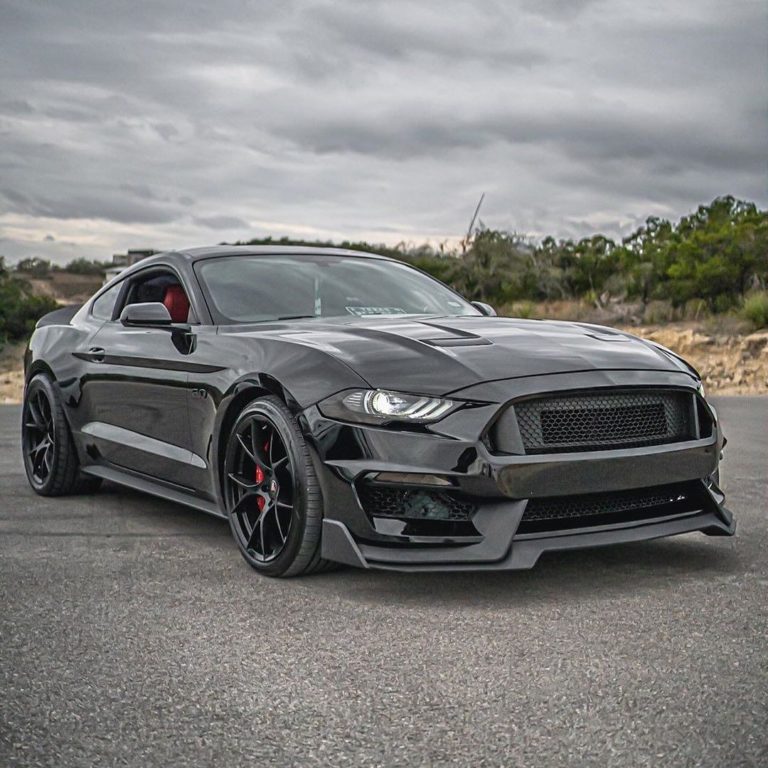 Ford Mustang GT S550 Black Project 6GR TEN Wheel | Wheel Front