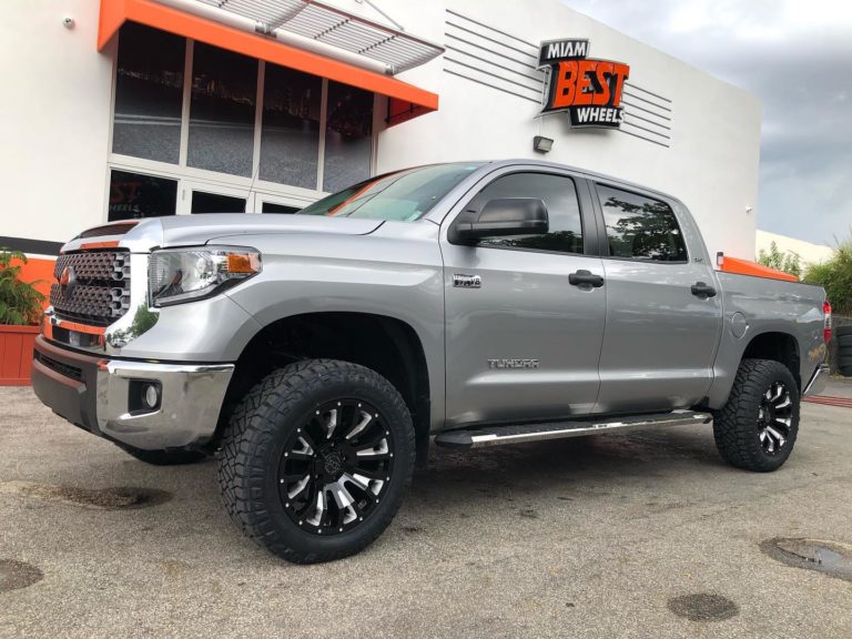 2019 Toyota Tundra Grey Black Rhino Pinatubo Wheel 