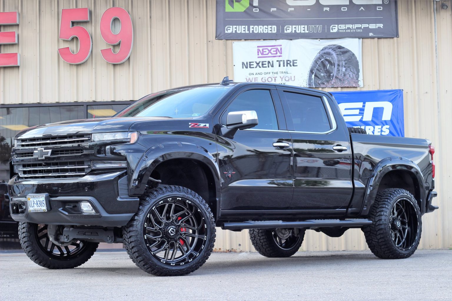 2020 Chevrolet Silverado Z71 Black TIS 544BM | Wheel Front