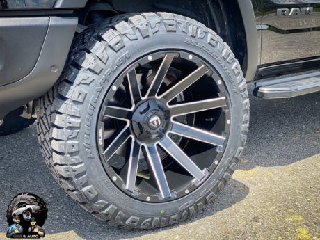 2020 Dodge Ram Black Fuel Off-Road Contra D616 Wheel | Wheel Front