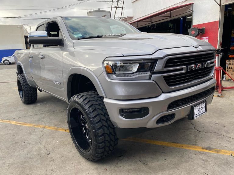 Dodge Ram Silver Hostile H Fury Wheel Wheel Front