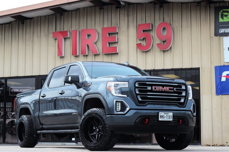 2020 GMC Sierra Grey Hartes Metal Savage Wheel | Wheel Front