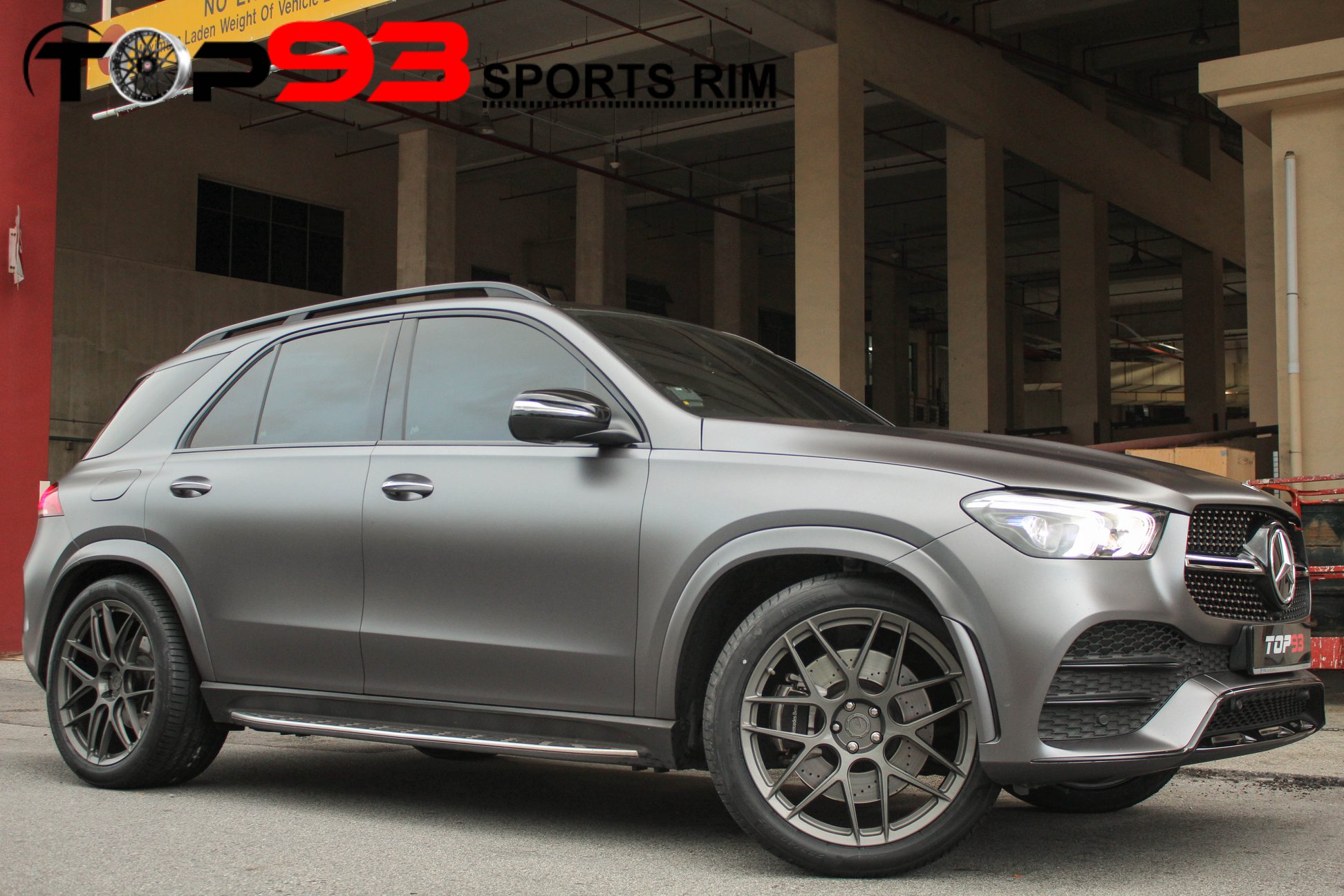 Mercedes-Benz GLE W167 Black BC Forged HT53