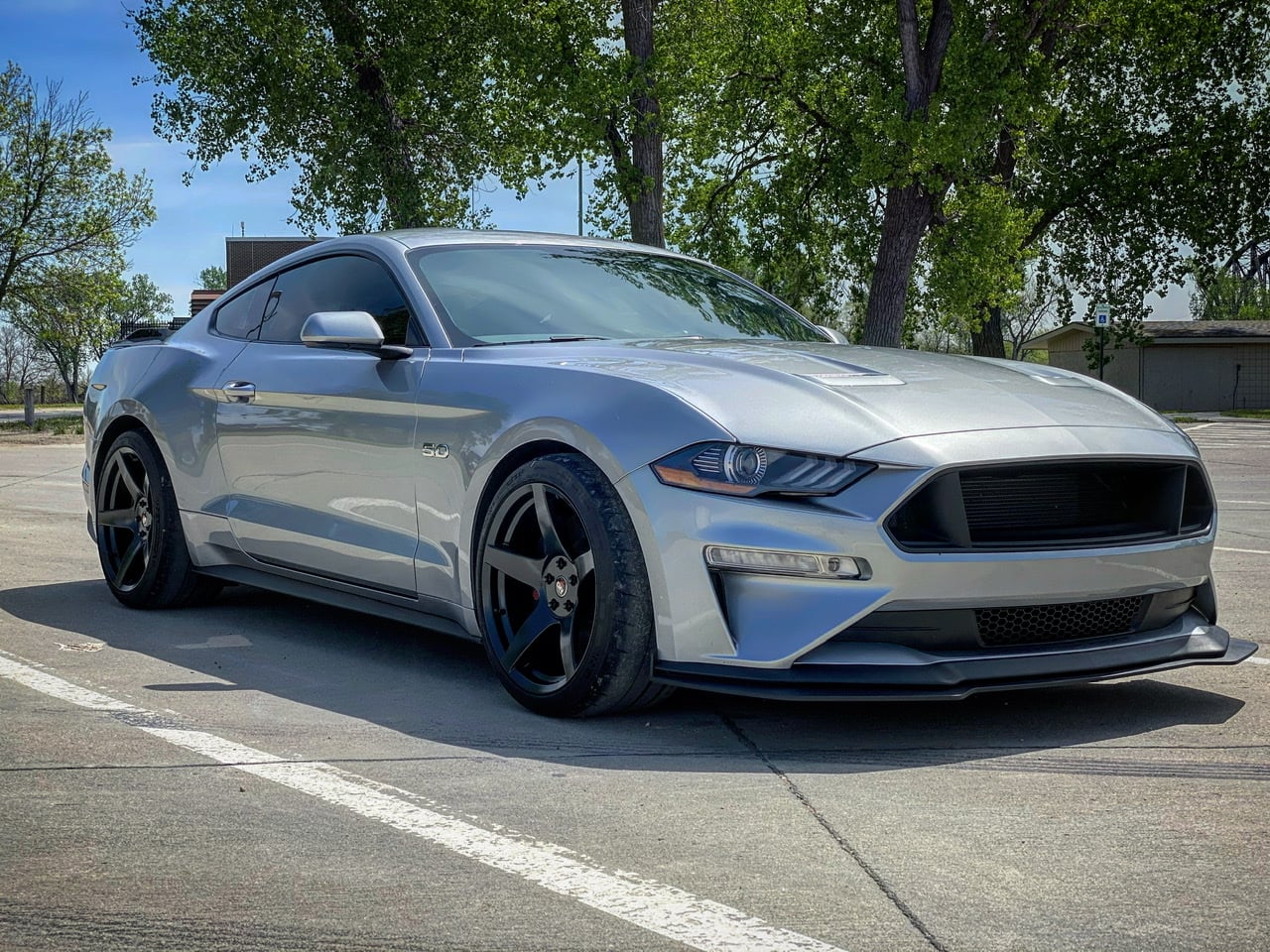Ford Mustang GT S550 Silver Project 6GR FIVE | Wheel Front