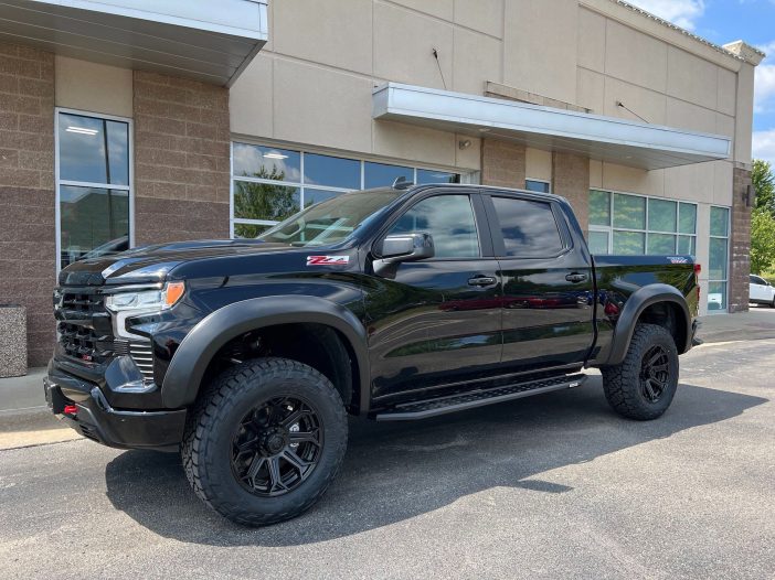 2022 Chevrolet Silverado Black Fuel Off-Road Siege D706 Wheel | Wheel Front