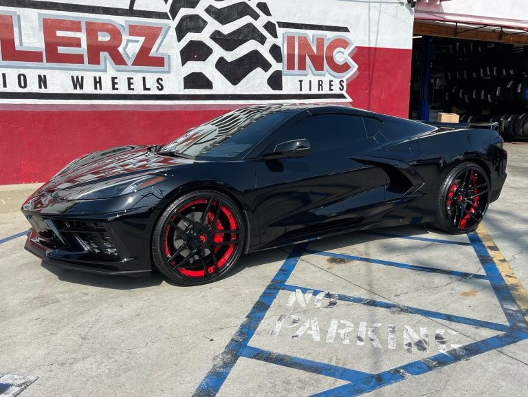 Chevrolet Corvette C8 Stingray Black Forgiato Dieci-ECL Wheel | Wheel Front