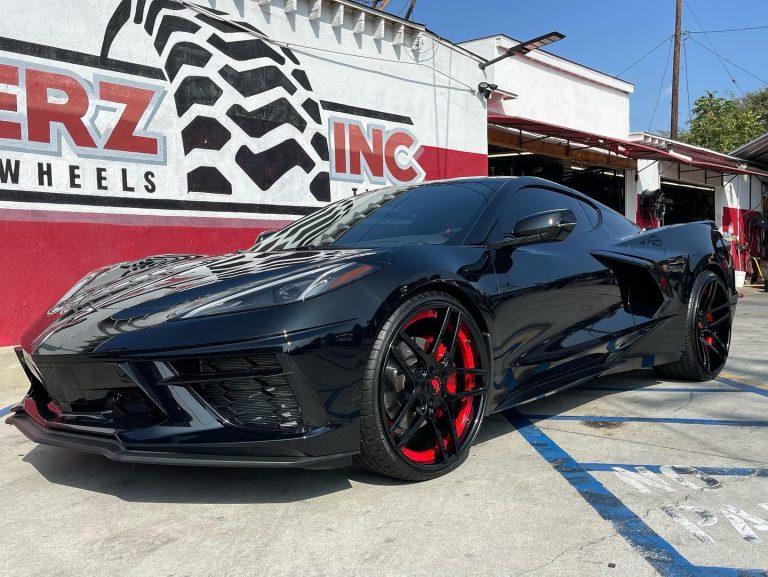 Chevrolet Corvette C8 Stingray Black Forgiato Dieci-ECL Wheel | Wheel Front