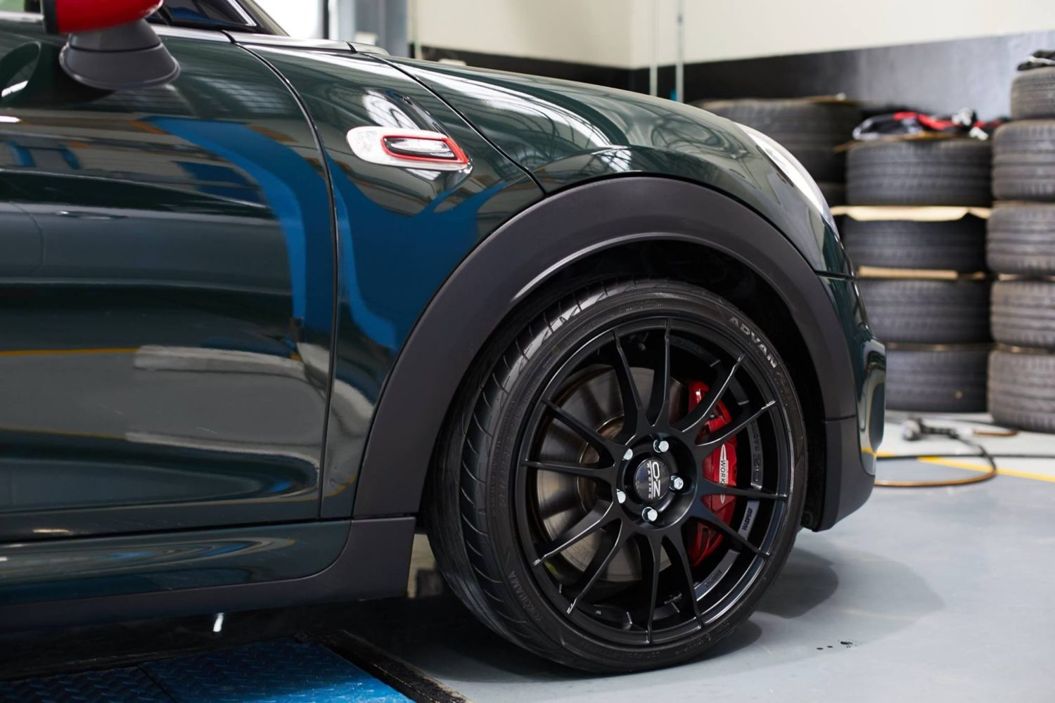 Mini Cooper S Green OZ Ultraleggera Wheel | Wheel Front