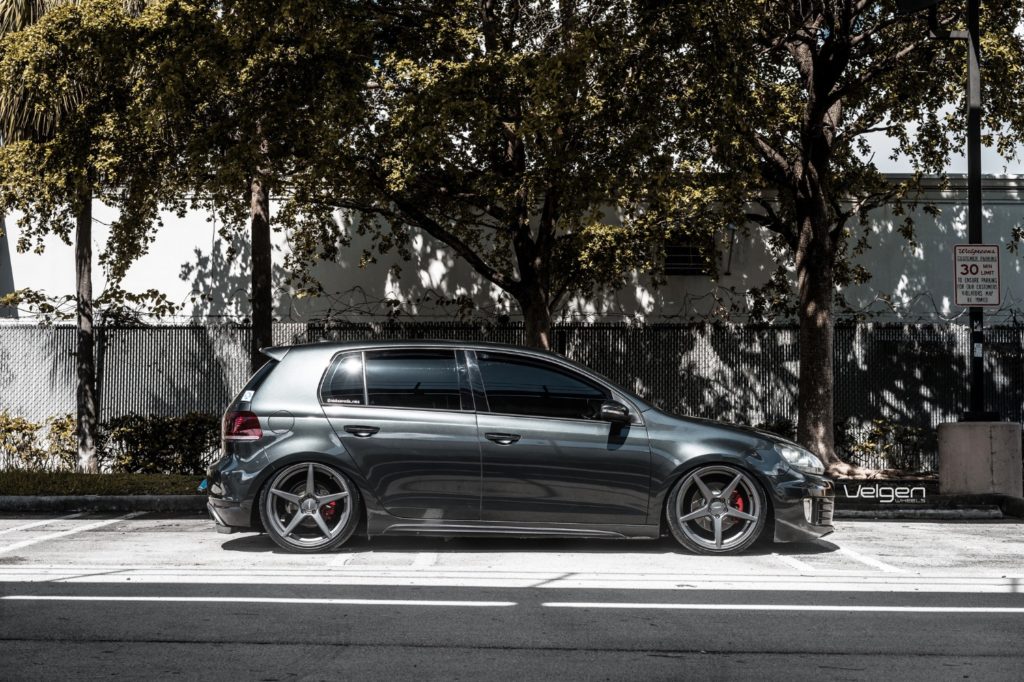 Volkswagen Golf GTI VI Grey Velgen Classic5 Wheel | Wheel Front