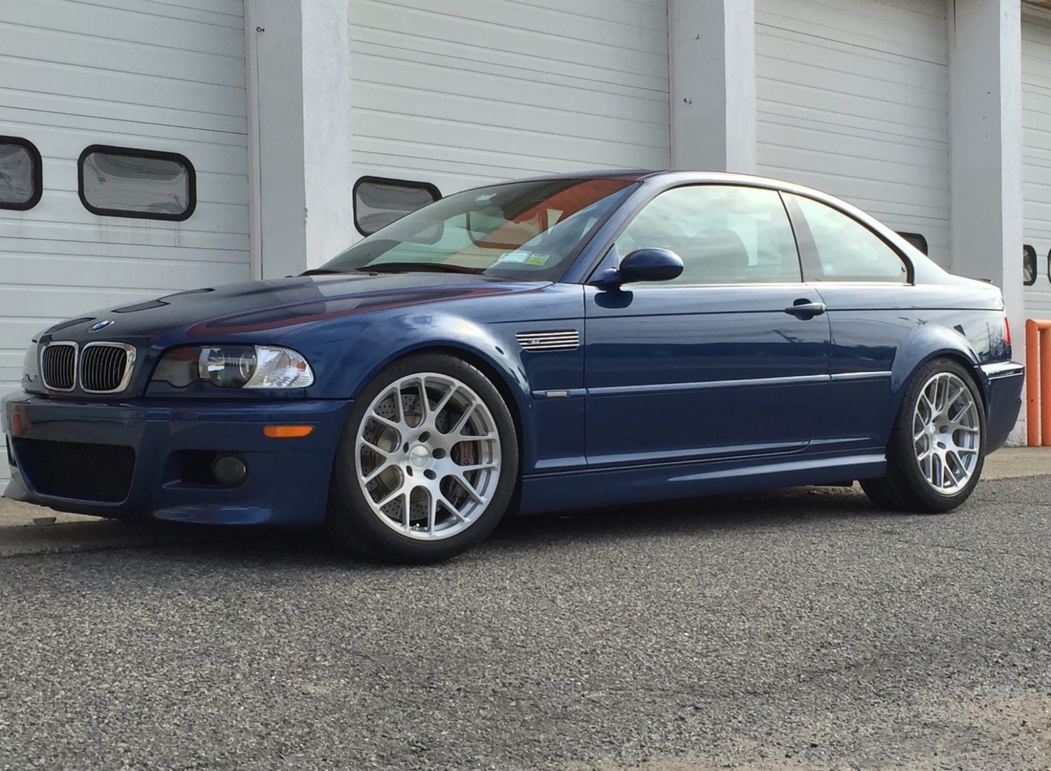 BMW M3 E46 Blue Forgeline SE1 | Wheel Front