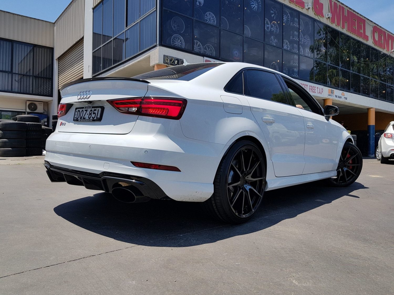 Audi RS3 8V Sedan White Zito ZF03 Wheel | Wheel Front