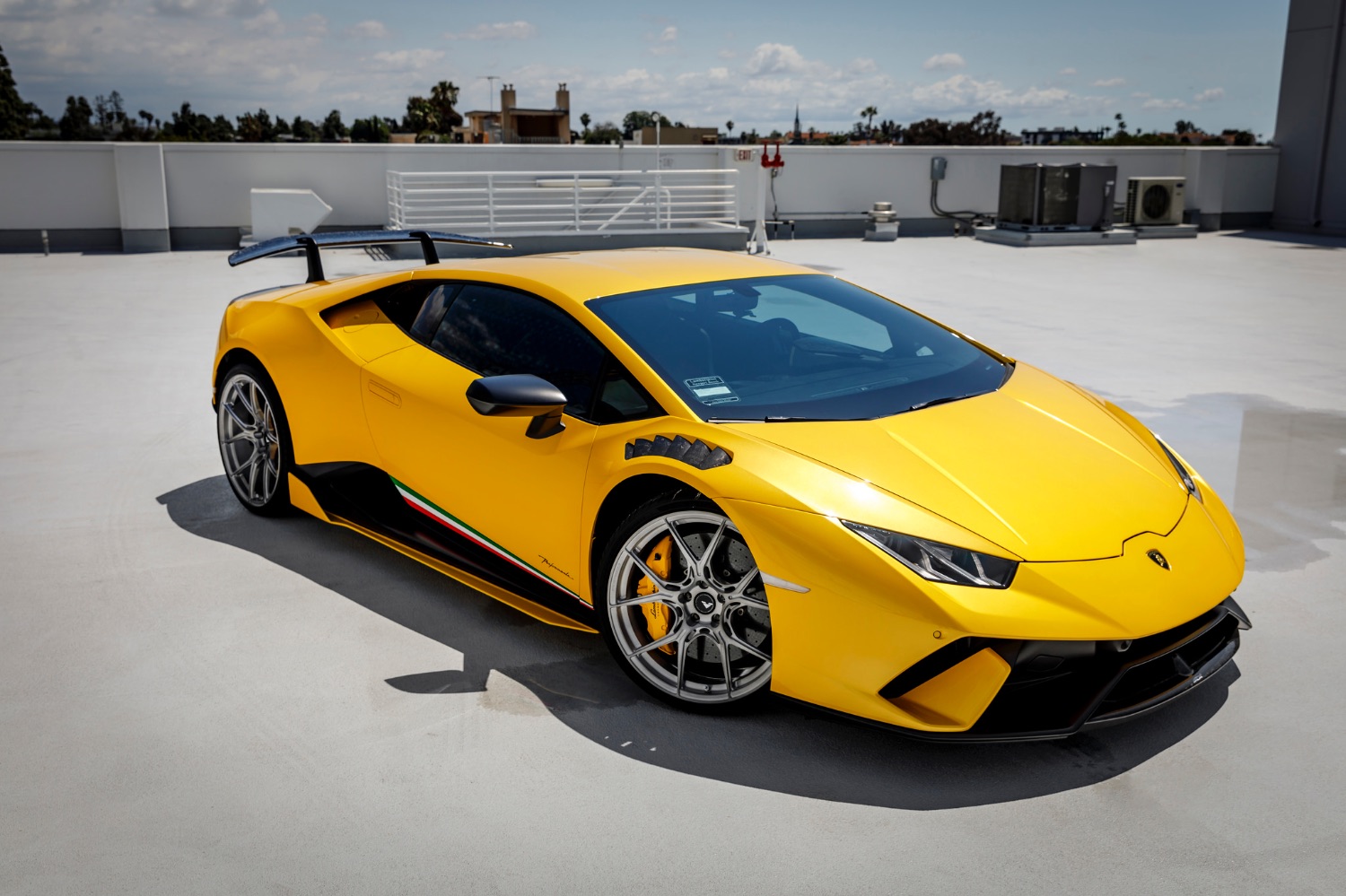 Lamborghini Huracan Yellow Vorsteiner V-SF 001 | Wheel Front