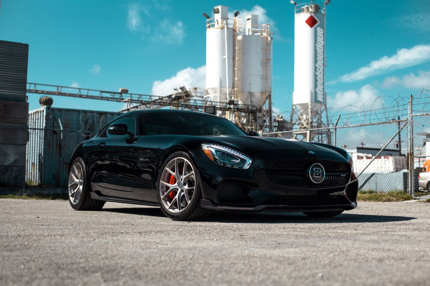 Mercedes Benz Amg Gt S Black Hre P101 Wheel Wheel Front