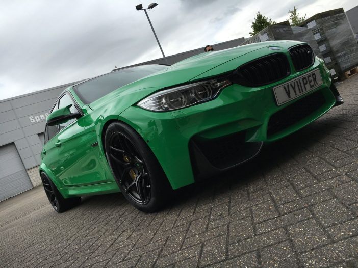 BMW M3 F80 Green 6Sixty Design Emblem Monoblock | Wheel Front