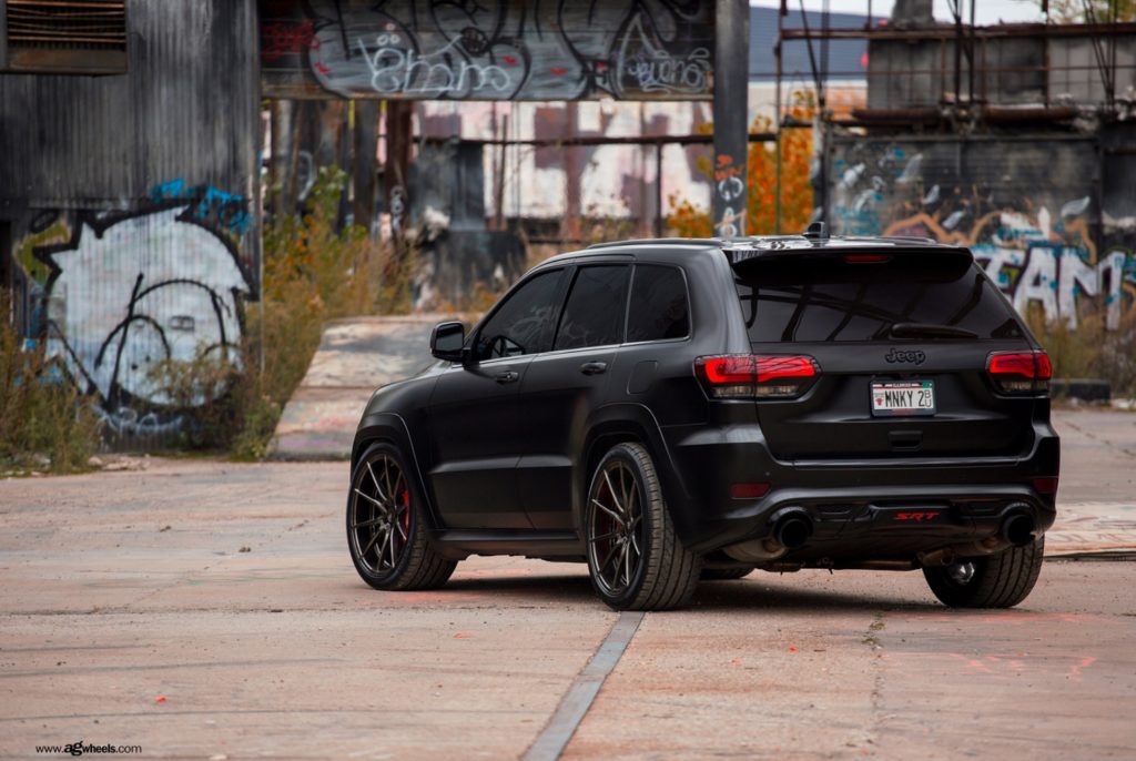 Jeep Grand Cherokee SRT Black Avant Garde M652 Wheel | Wheel Front