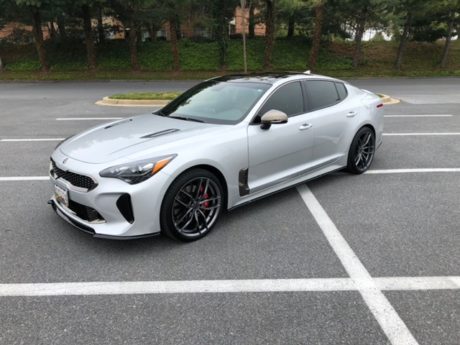 Kia Stinger Silver Niche Vosso M204 Wheel | Wheel Front