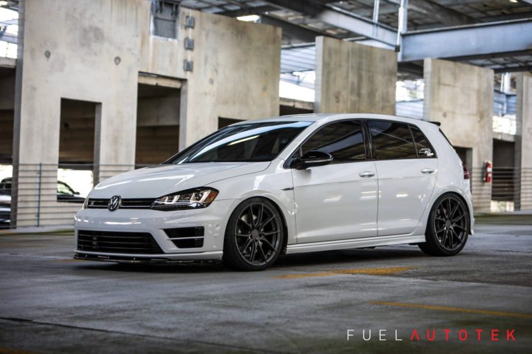 Volkswagen Golf R 7 White TSW Sprint Wheel | Wheel Front