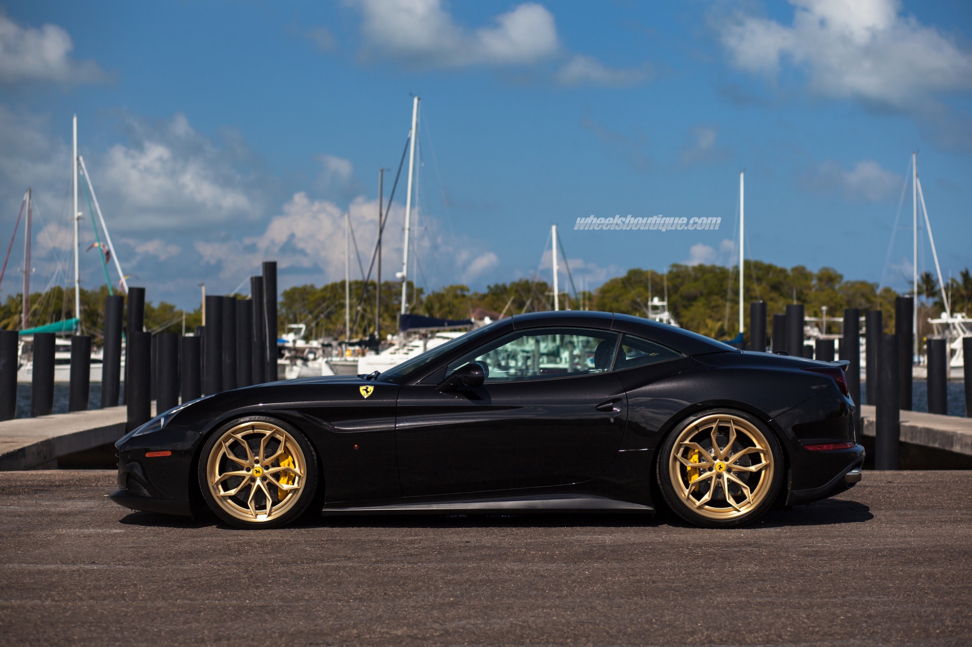 Ferrari California Black HRE S201H | Wheel Front