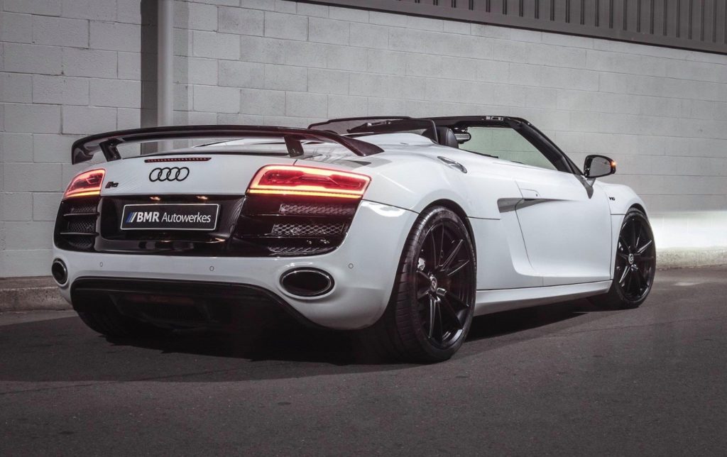 Audi R8 White HRE FF04 | Wheel Front