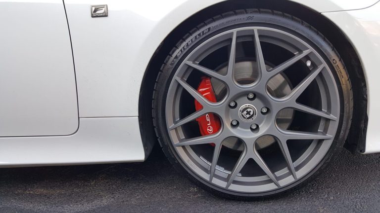 Lexus RC350 White HRE FF01 Wheel | Wheel Front