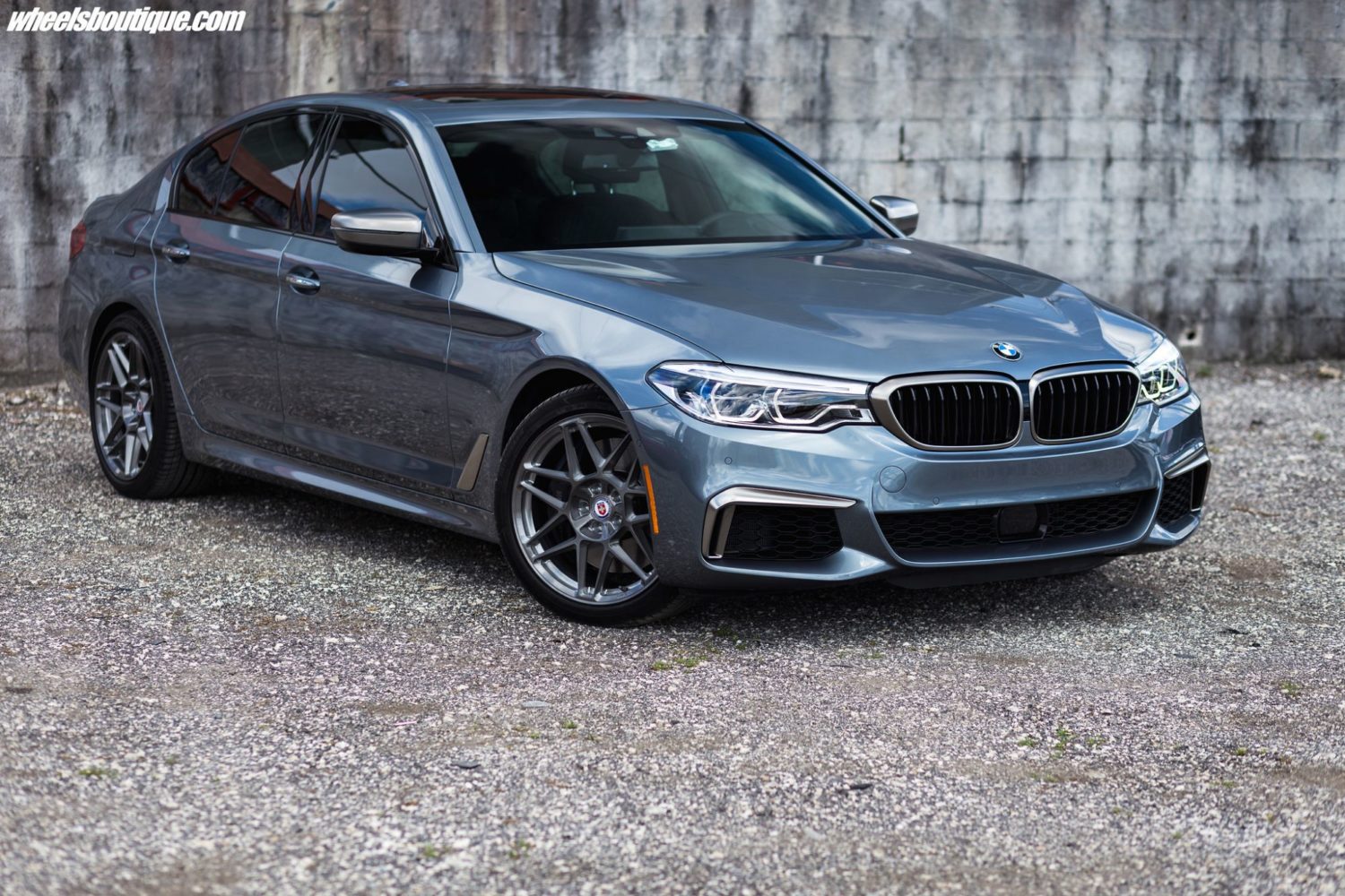BMW M550i G30 Grey HRE RS200M Wheel | Wheel Front