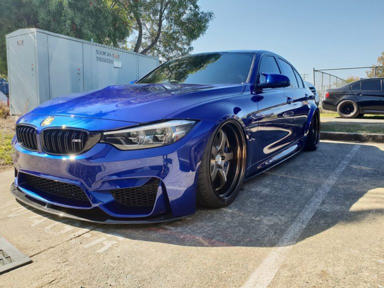 BMW M3 F80 Blue Work Meister S1R Wheel | Wheel Front