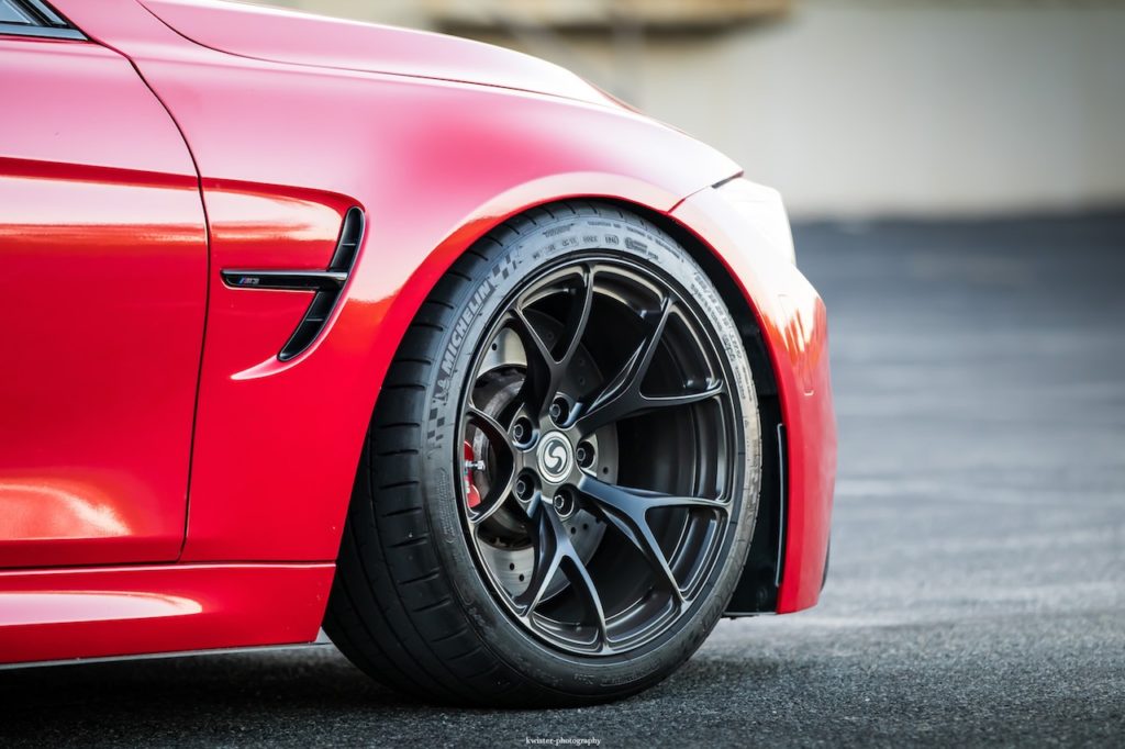 Bmw M3 F80 Red Signature Sv104 Wheel Wheel Front