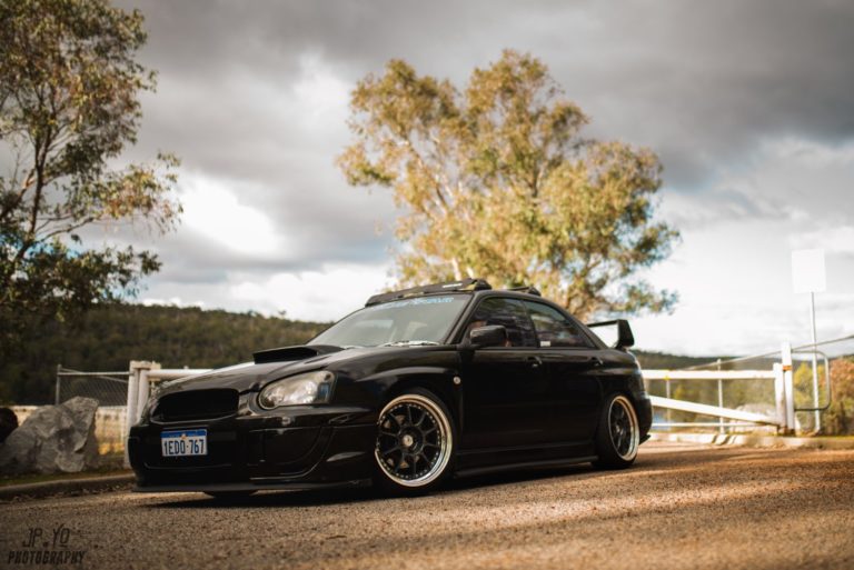 Subaru Wrxsti Gd Blob Eye Silver Ssr Sp5 Wheel Wheel Front