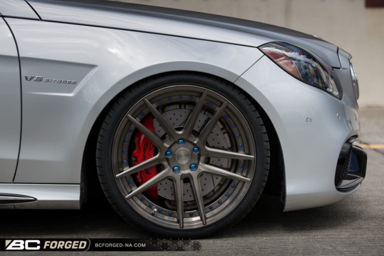 Mercedes-Benz E63 AMG W212 Silver BC Forged HCS01S | Wheel Front