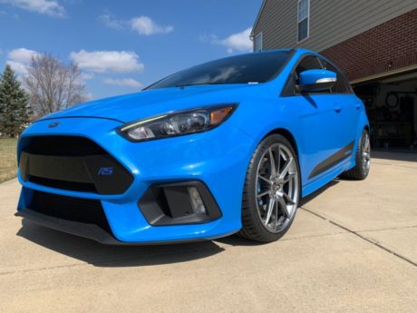 Ford Focus RS Mk3 Blue HRE FF04 Wheel | Wheel Front