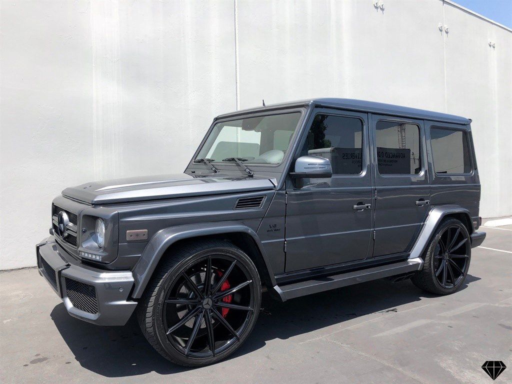 Mercedes Benz G63 Grey Blaque Diamond 11 Wheel Front